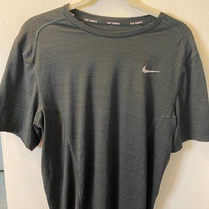 Nike Running Men Black Shirt